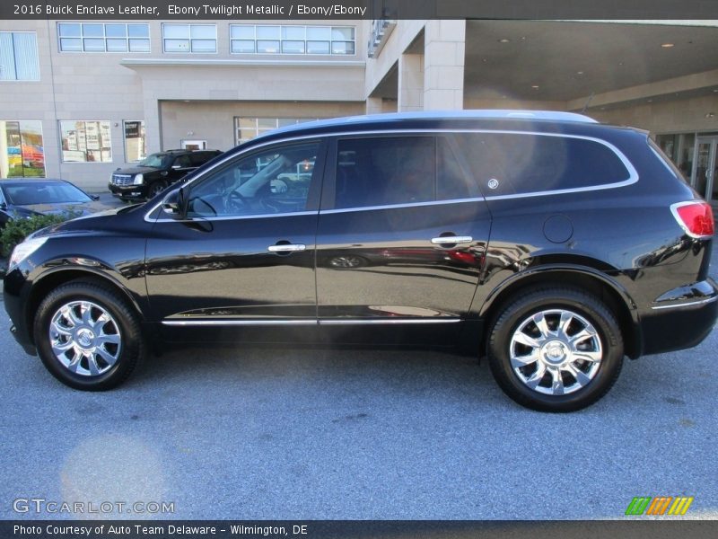 Ebony Twilight Metallic / Ebony/Ebony 2016 Buick Enclave Leather