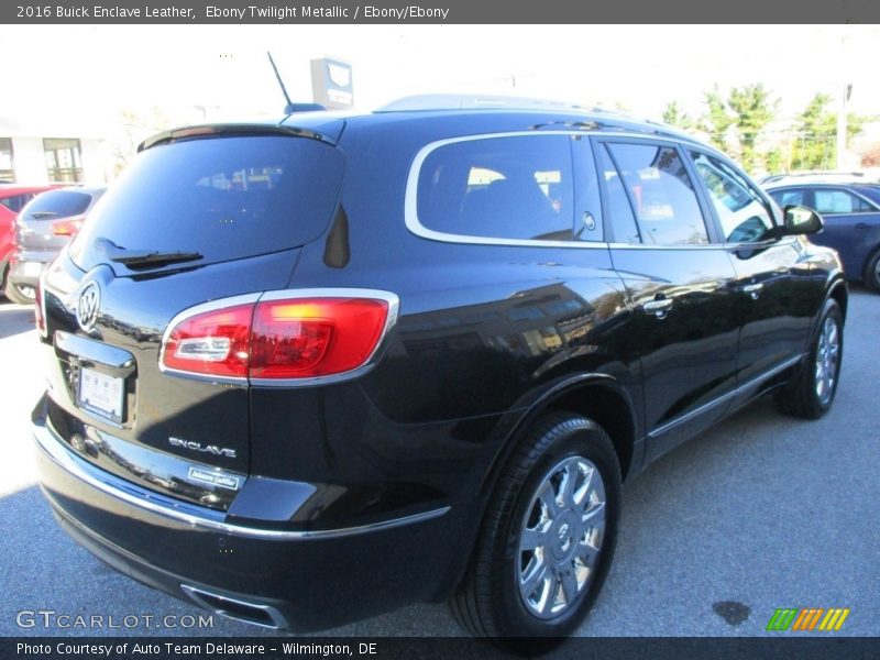 Ebony Twilight Metallic / Ebony/Ebony 2016 Buick Enclave Leather