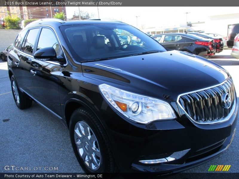 Ebony Twilight Metallic / Ebony/Ebony 2016 Buick Enclave Leather