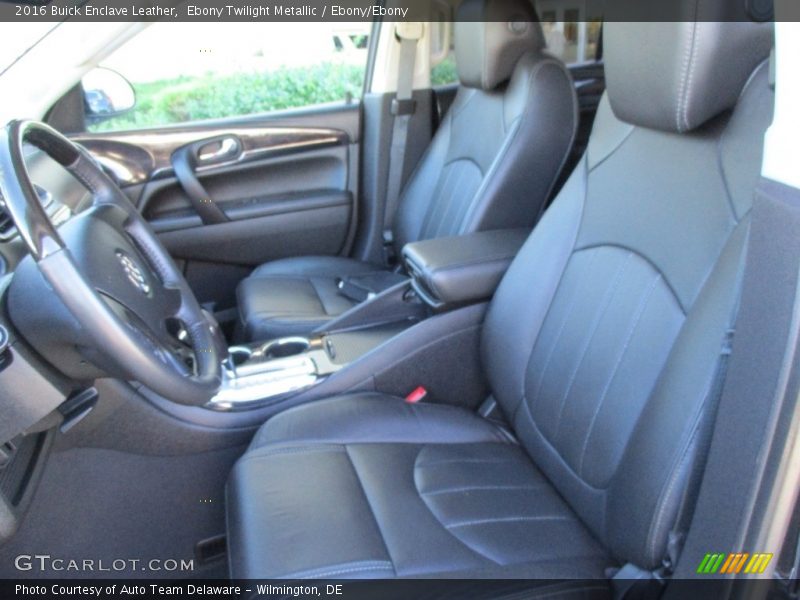 Ebony Twilight Metallic / Ebony/Ebony 2016 Buick Enclave Leather