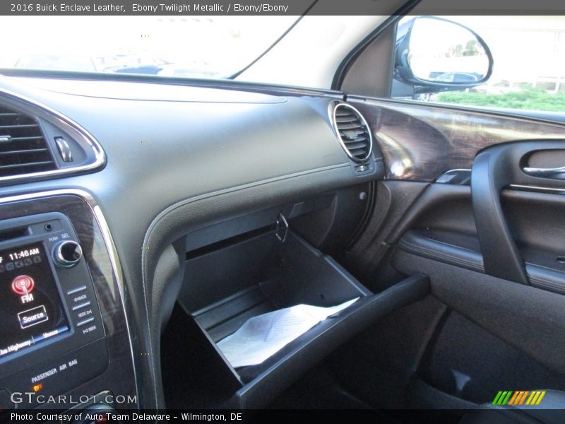 Ebony Twilight Metallic / Ebony/Ebony 2016 Buick Enclave Leather