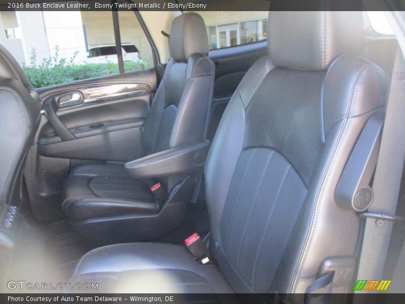 Ebony Twilight Metallic / Ebony/Ebony 2016 Buick Enclave Leather