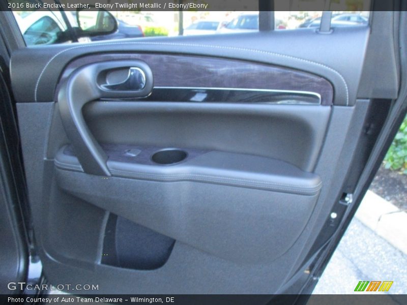 Ebony Twilight Metallic / Ebony/Ebony 2016 Buick Enclave Leather