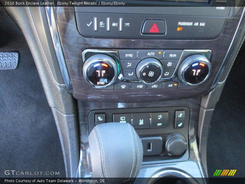 Ebony Twilight Metallic / Ebony/Ebony 2016 Buick Enclave Leather