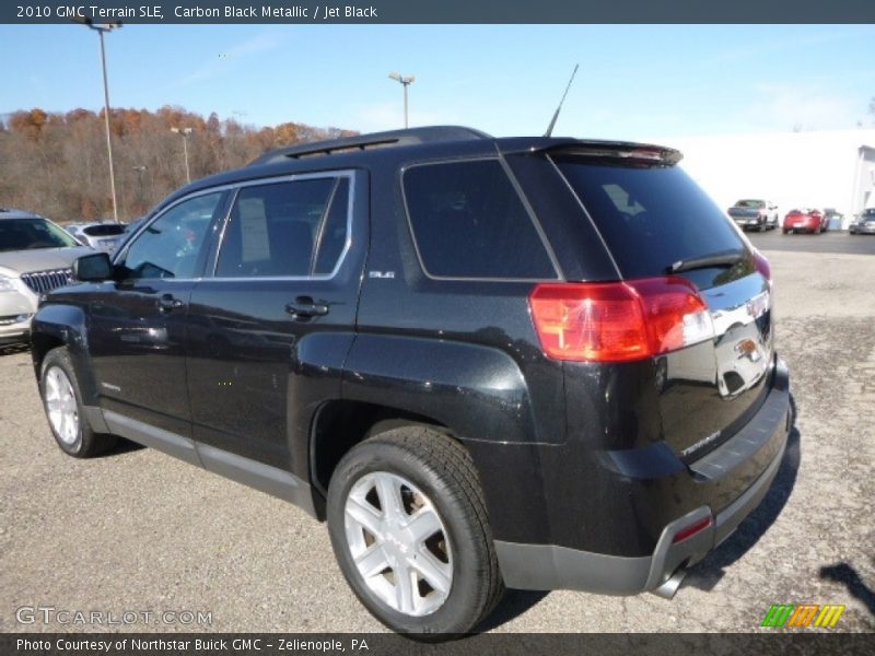 Carbon Black Metallic / Jet Black 2010 GMC Terrain SLE