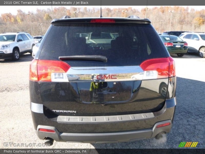 Carbon Black Metallic / Jet Black 2010 GMC Terrain SLE
