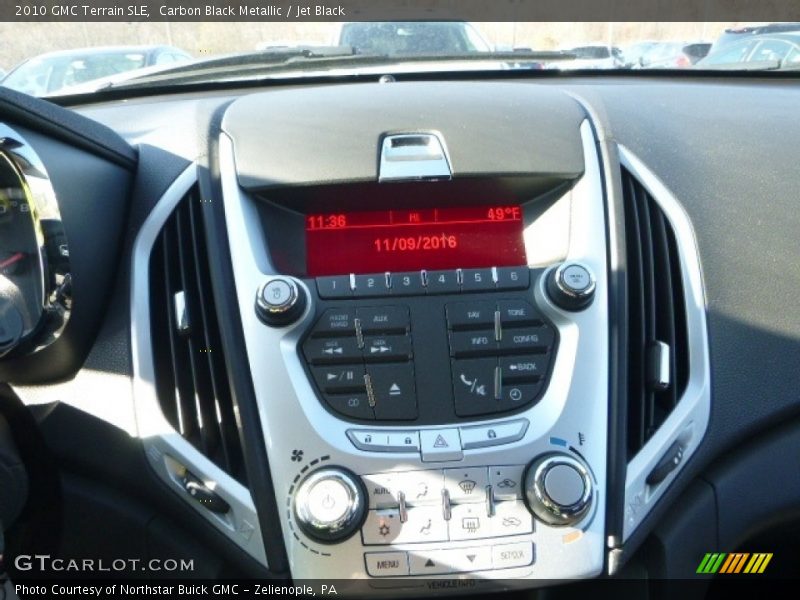 Carbon Black Metallic / Jet Black 2010 GMC Terrain SLE