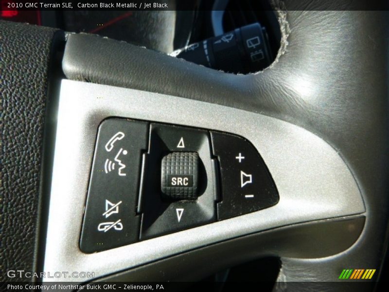 Carbon Black Metallic / Jet Black 2010 GMC Terrain SLE