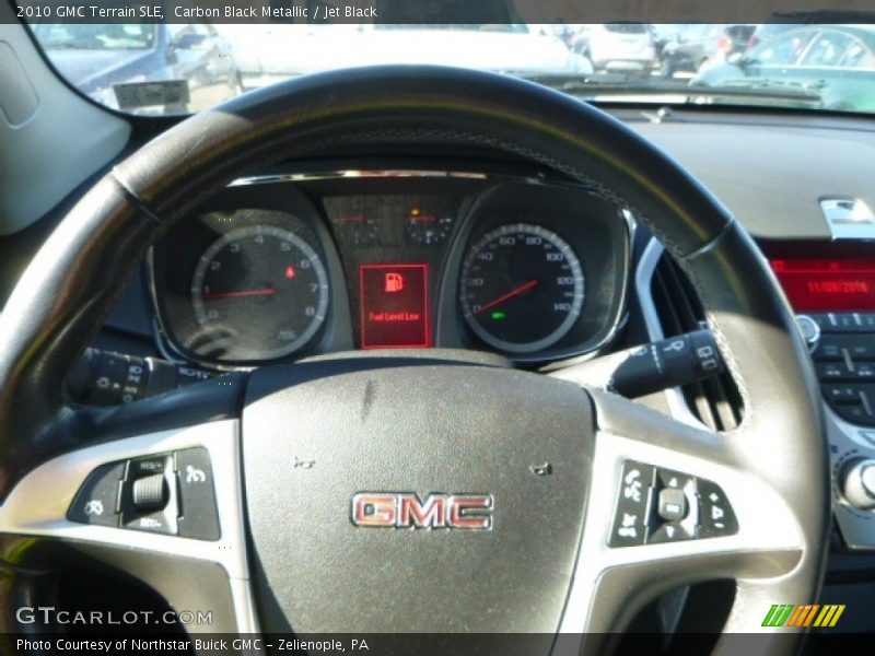 Carbon Black Metallic / Jet Black 2010 GMC Terrain SLE