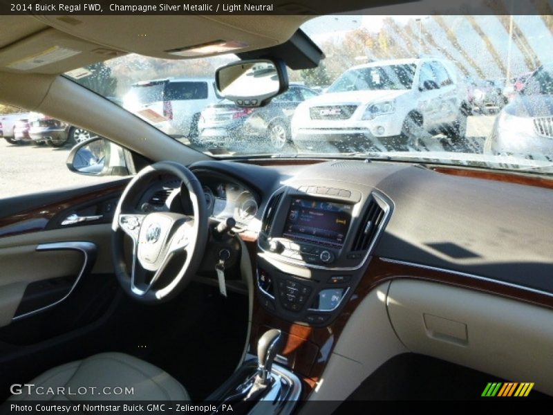 Champagne Silver Metallic / Light Neutral 2014 Buick Regal FWD