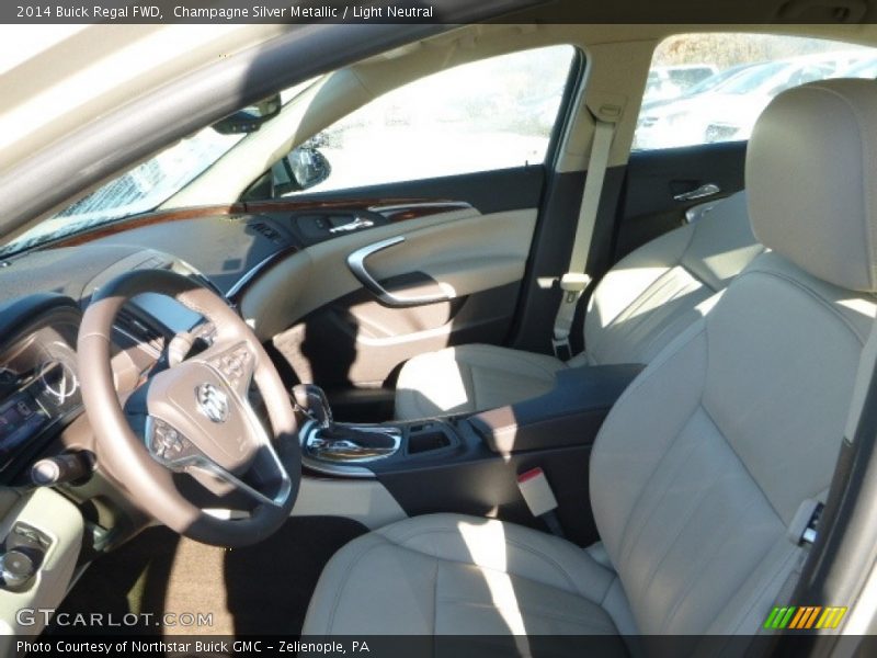 Champagne Silver Metallic / Light Neutral 2014 Buick Regal FWD