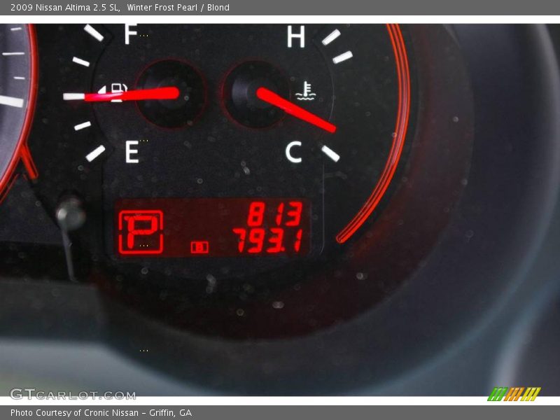 Winter Frost Pearl / Blond 2009 Nissan Altima 2.5 SL