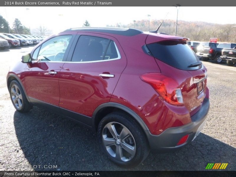 Ruby Red Metallic / Titanium 2014 Buick Encore Convenience