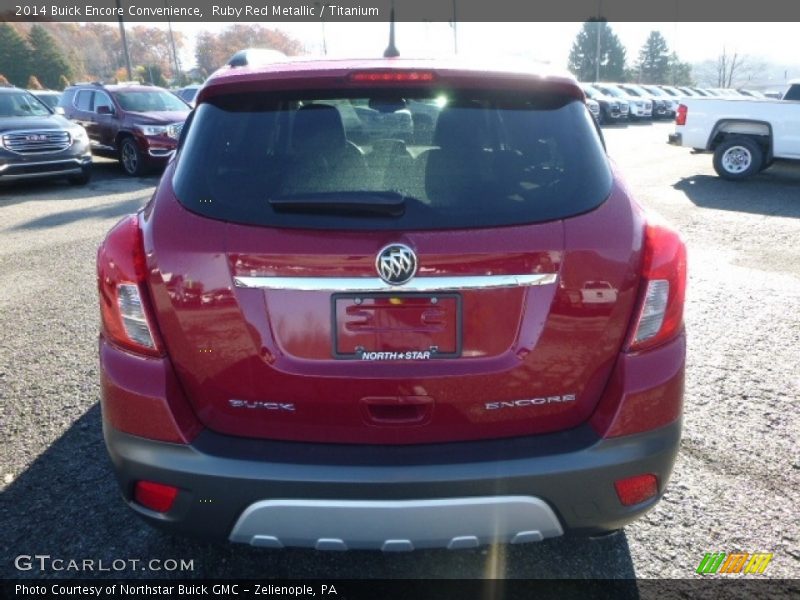 Ruby Red Metallic / Titanium 2014 Buick Encore Convenience