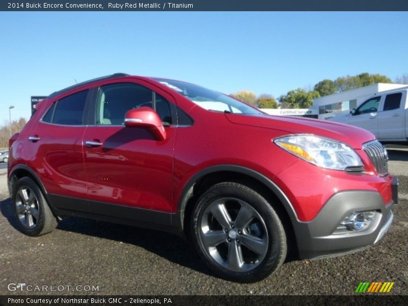 Ruby Red Metallic / Titanium 2014 Buick Encore Convenience