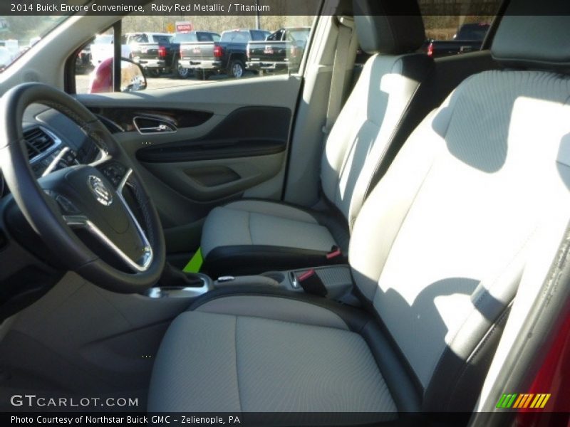 Ruby Red Metallic / Titanium 2014 Buick Encore Convenience