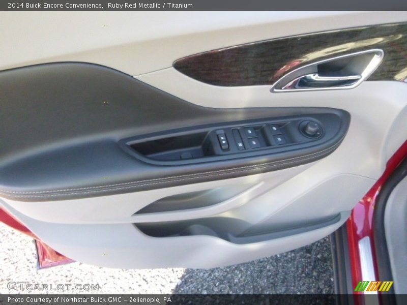 Ruby Red Metallic / Titanium 2014 Buick Encore Convenience