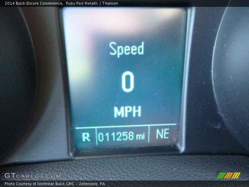 Ruby Red Metallic / Titanium 2014 Buick Encore Convenience
