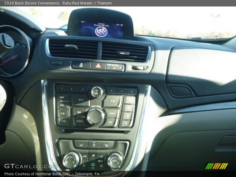 Ruby Red Metallic / Titanium 2014 Buick Encore Convenience