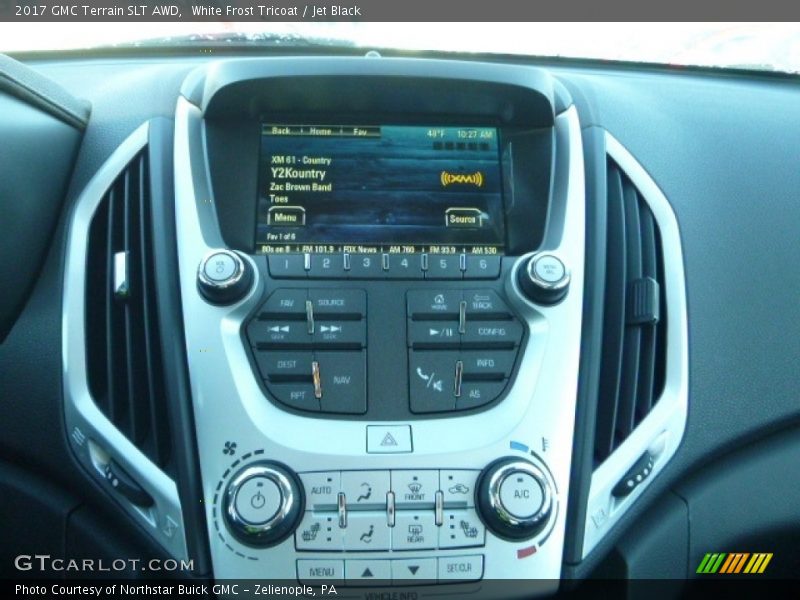 Controls of 2017 Terrain SLT AWD