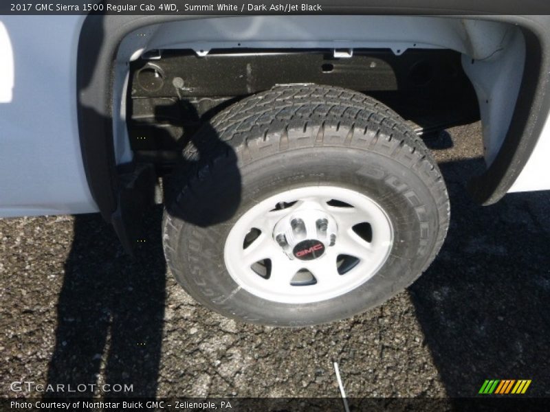 Summit White / Dark Ash/Jet Black 2017 GMC Sierra 1500 Regular Cab 4WD