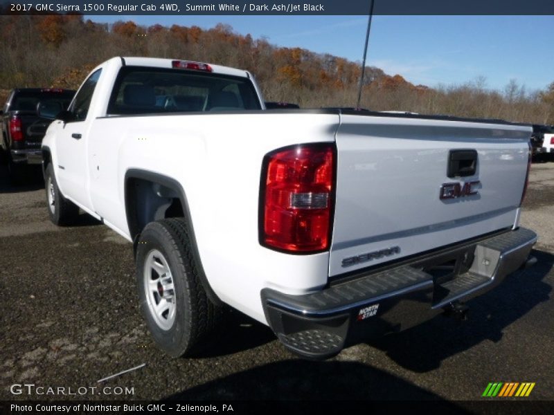 Summit White / Dark Ash/Jet Black 2017 GMC Sierra 1500 Regular Cab 4WD