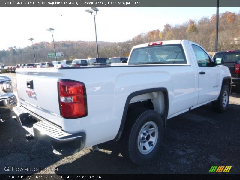 Summit White / Dark Ash/Jet Black 2017 GMC Sierra 1500 Regular Cab 4WD