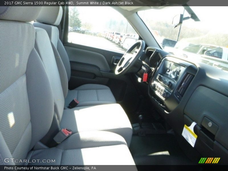  2017 Sierra 1500 Regular Cab 4WD Dark Ash/Jet Black Interior