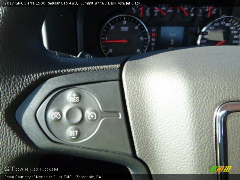 Controls of 2017 Sierra 1500 Regular Cab 4WD