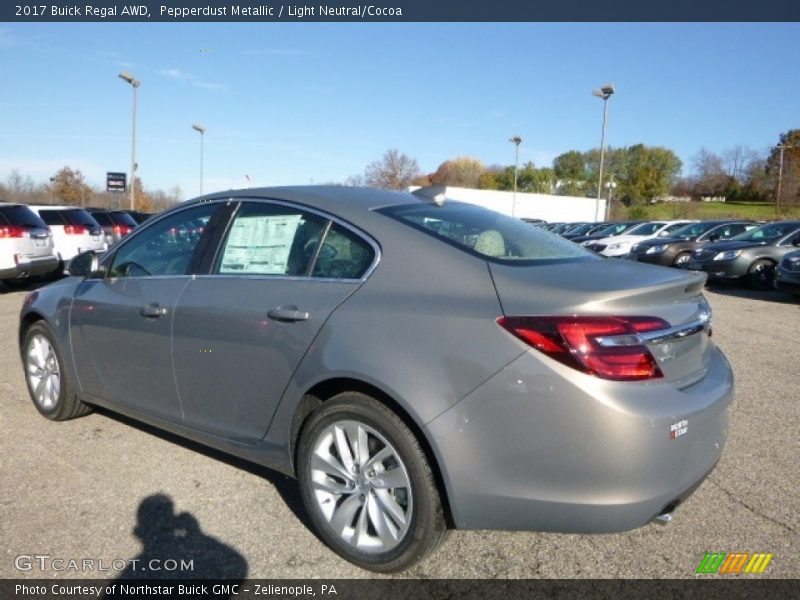 Pepperdust Metallic / Light Neutral/Cocoa 2017 Buick Regal AWD