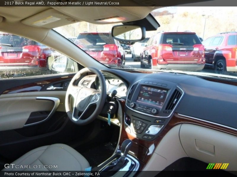 Pepperdust Metallic / Light Neutral/Cocoa 2017 Buick Regal AWD