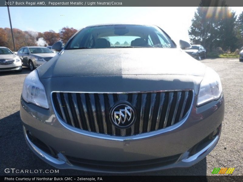 Pepperdust Metallic / Light Neutral/Cocoa 2017 Buick Regal AWD