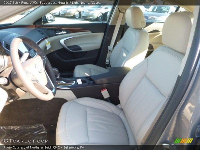 Pepperdust Metallic / Light Neutral/Cocoa 2017 Buick Regal AWD