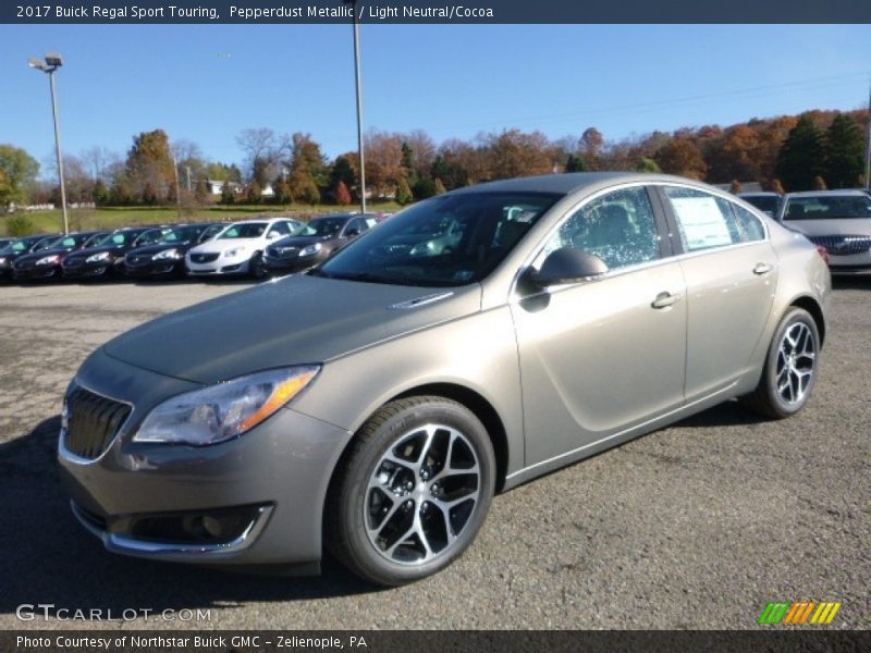 Pepperdust Metallic / Light Neutral/Cocoa 2017 Buick Regal Sport Touring