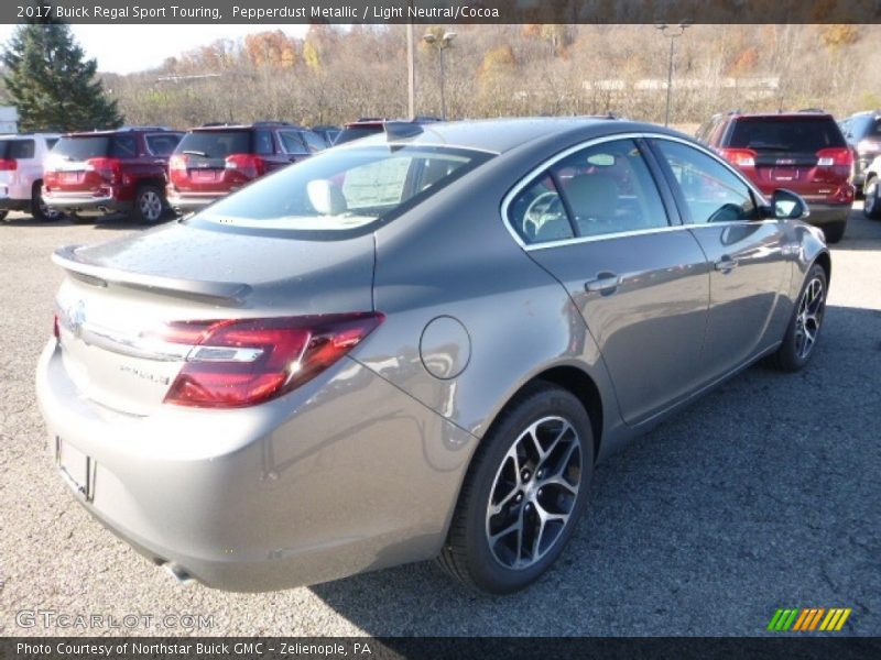 Pepperdust Metallic / Light Neutral/Cocoa 2017 Buick Regal Sport Touring