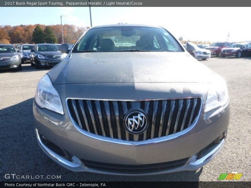 Pepperdust Metallic / Light Neutral/Cocoa 2017 Buick Regal Sport Touring