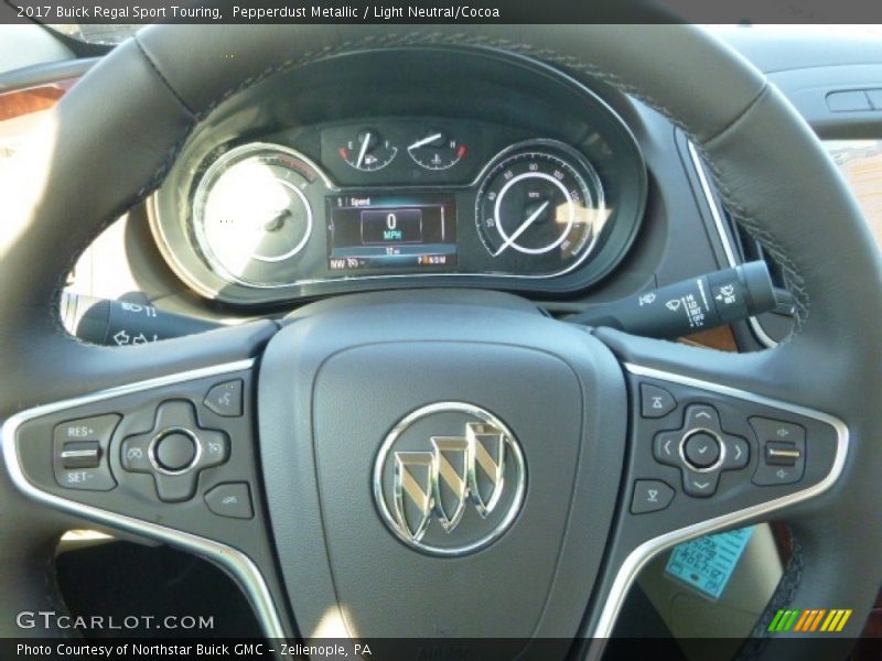 Pepperdust Metallic / Light Neutral/Cocoa 2017 Buick Regal Sport Touring