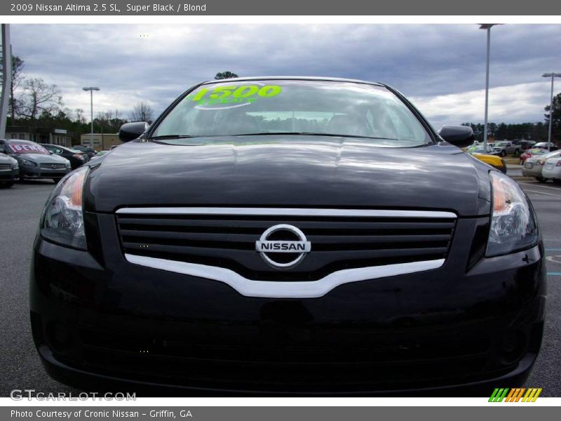 Super Black / Blond 2009 Nissan Altima 2.5 SL