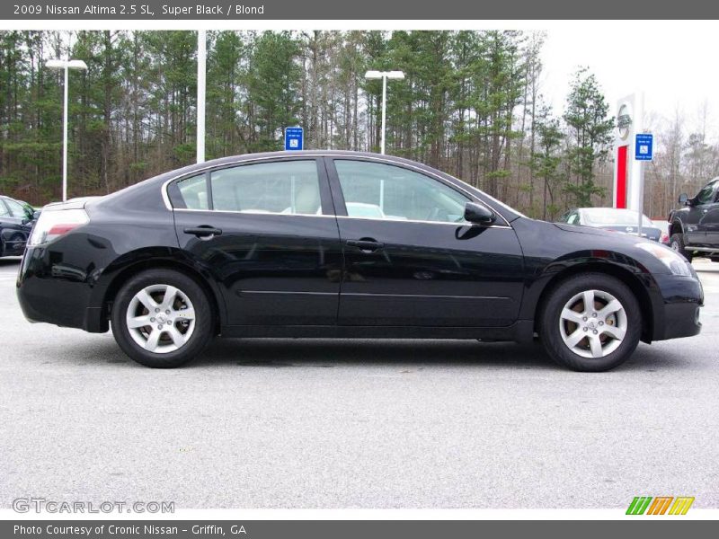 Super Black / Blond 2009 Nissan Altima 2.5 SL