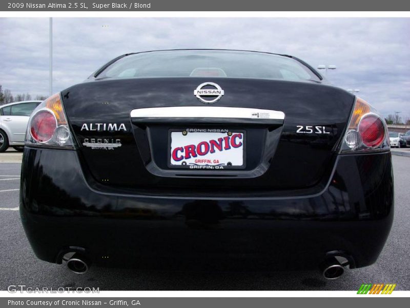 Super Black / Blond 2009 Nissan Altima 2.5 SL