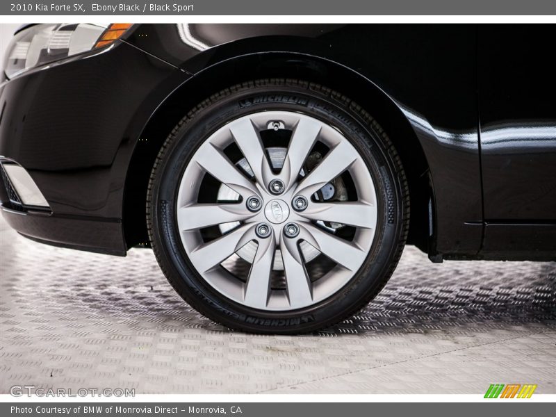 Ebony Black / Black Sport 2010 Kia Forte SX