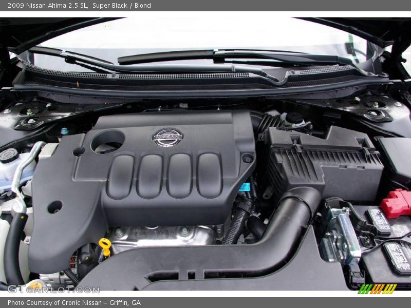 Super Black / Blond 2009 Nissan Altima 2.5 SL