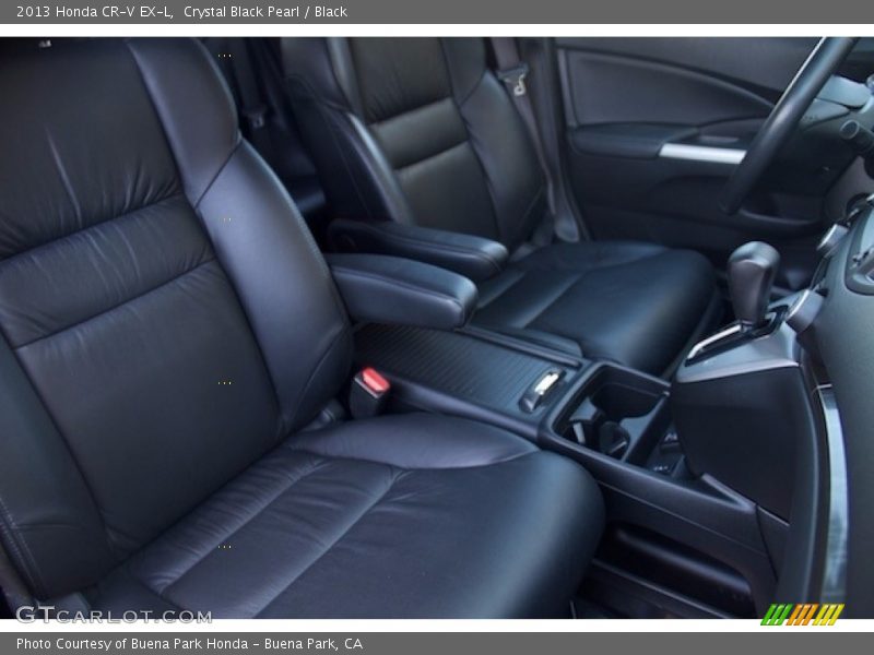 Crystal Black Pearl / Black 2013 Honda CR-V EX-L