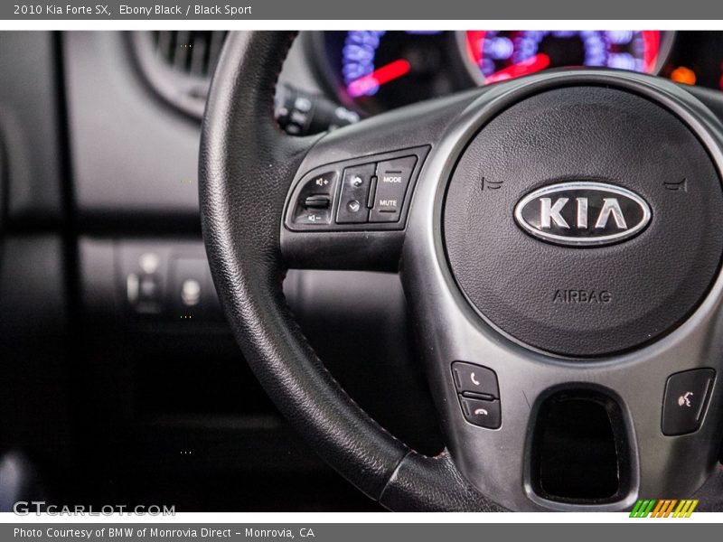 Ebony Black / Black Sport 2010 Kia Forte SX