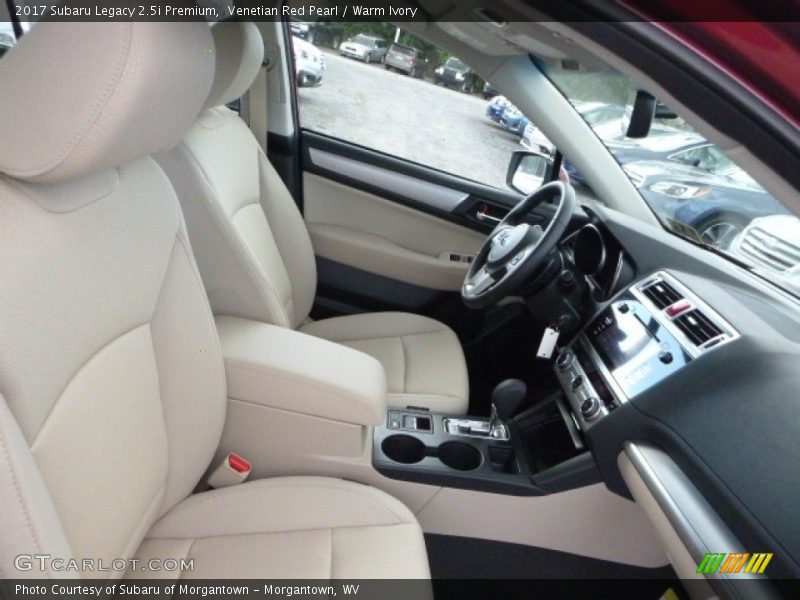 Venetian Red Pearl / Warm Ivory 2017 Subaru Legacy 2.5i Premium