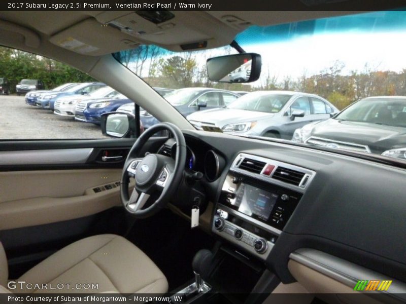 Venetian Red Pearl / Warm Ivory 2017 Subaru Legacy 2.5i Premium