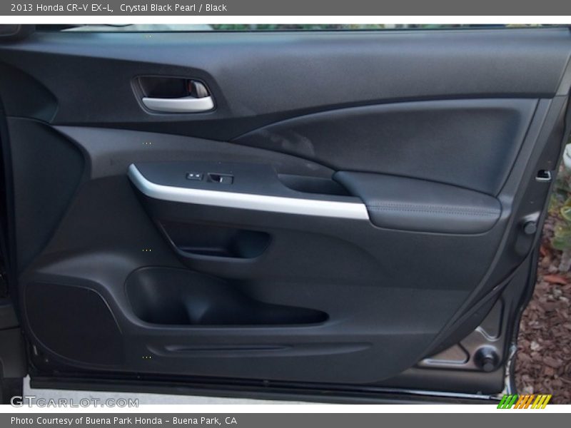 Crystal Black Pearl / Black 2013 Honda CR-V EX-L