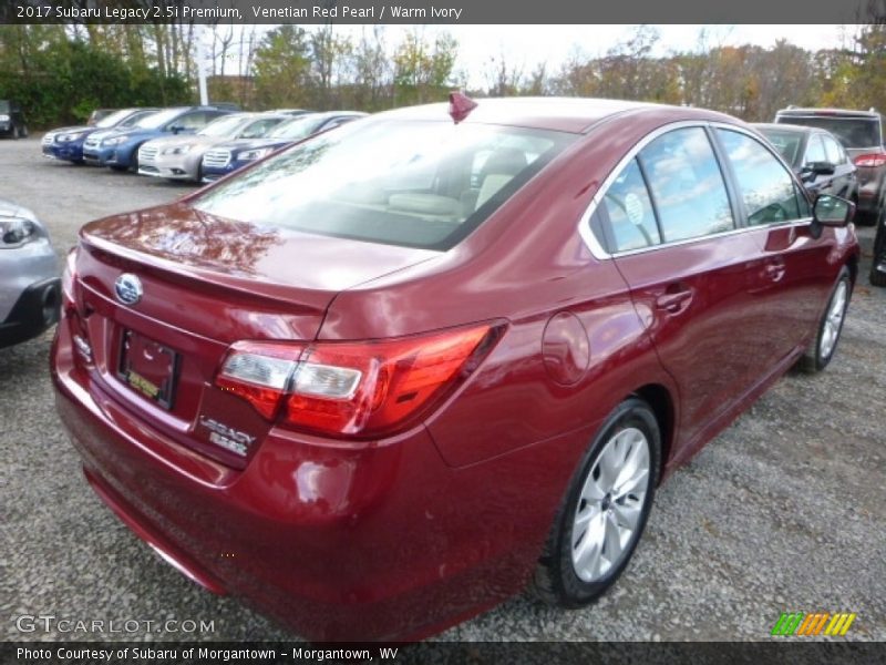 Venetian Red Pearl / Warm Ivory 2017 Subaru Legacy 2.5i Premium