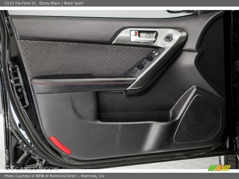 Ebony Black / Black Sport 2010 Kia Forte SX