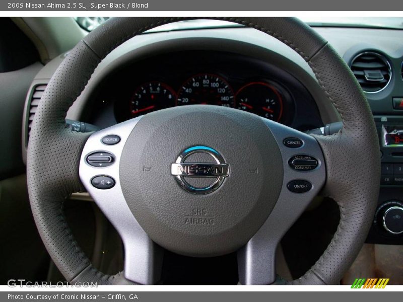Super Black / Blond 2009 Nissan Altima 2.5 SL